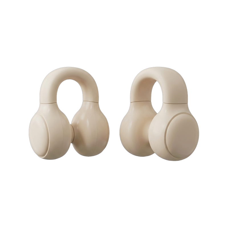Volta OpenSound Clip Earbuds - Warm Beige