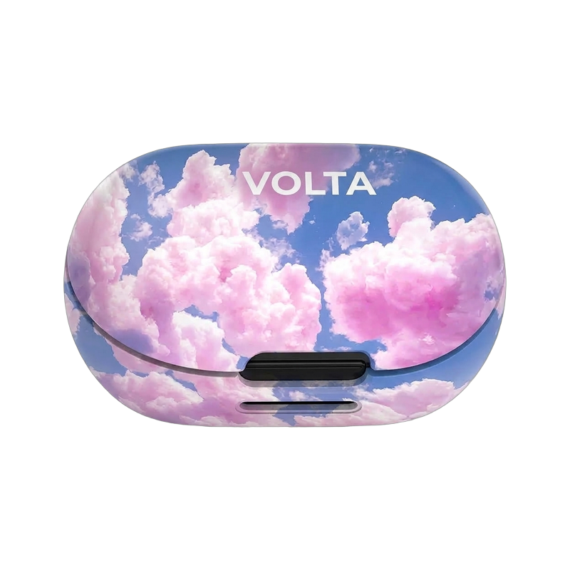 Volta Protective Case for Everyday Earbuds - Purple Clouds