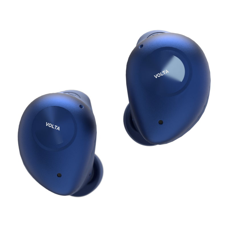 Volta Fitness Earbuds - Cobalt Blue