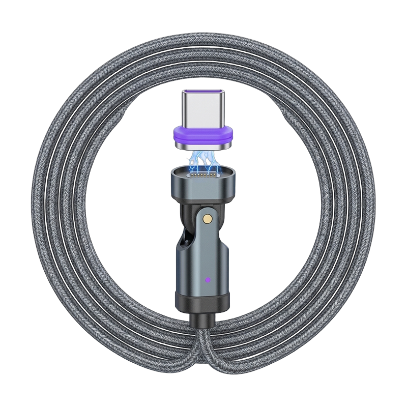 Volta 540° Spin Armor Cable - Space Gray