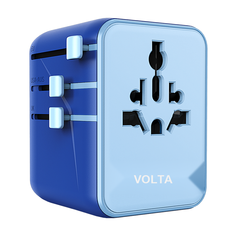 Volta Magic Travel Adapter 45W - Midnight Blue